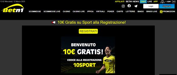 Bonus sport Betn1