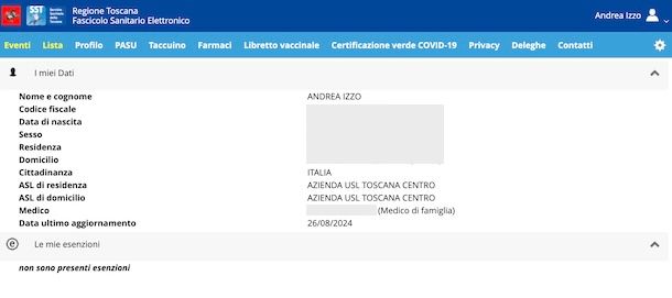 Vedere medico di base online