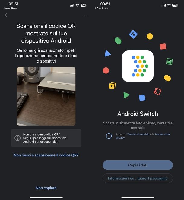 Android Switch iPhone