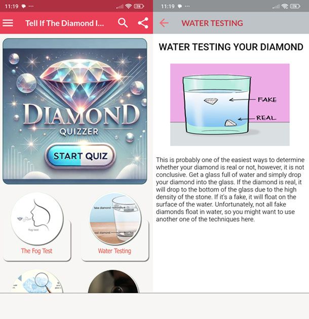Tell If The Diamond Is Real