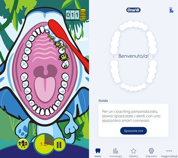 Altre app per ricordarsi di lavare i denti