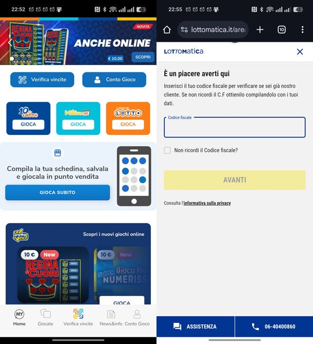 app My Lotteries