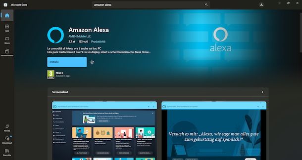 App Amazon Alexa Windows