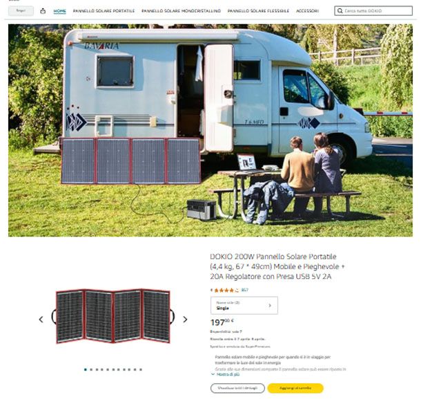 Berger Inverter Sinusoidale Puro 1000W (2000W Picco) - 12V A 230V Per Camper, Caravan E Impianti Fotovoltaici