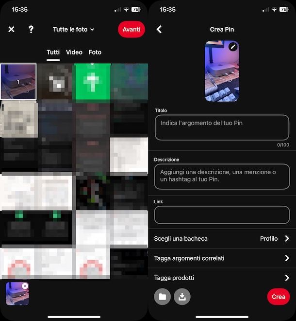 Come funziona Pinterest