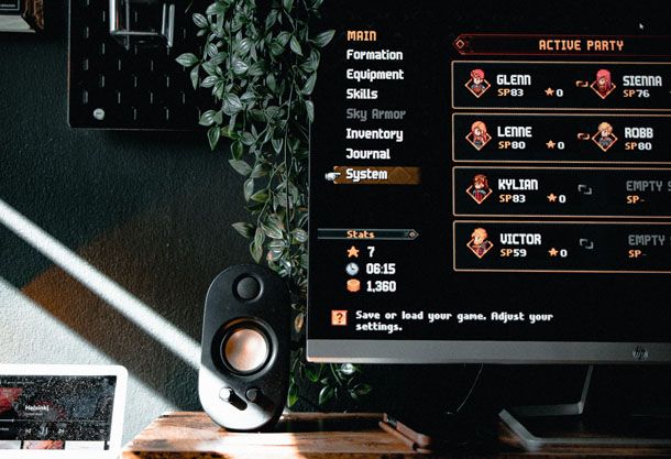 Monitor e casse
