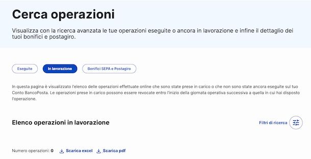 Bonifico Posticipato Poste