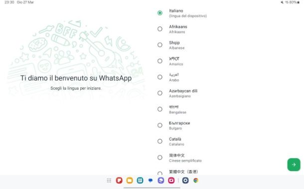Come scaricare WhatsApp su tablet con SIM