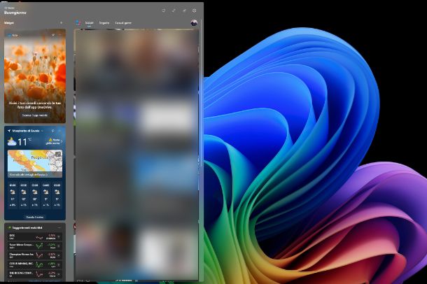 Come mettere le foto nei widget Windows