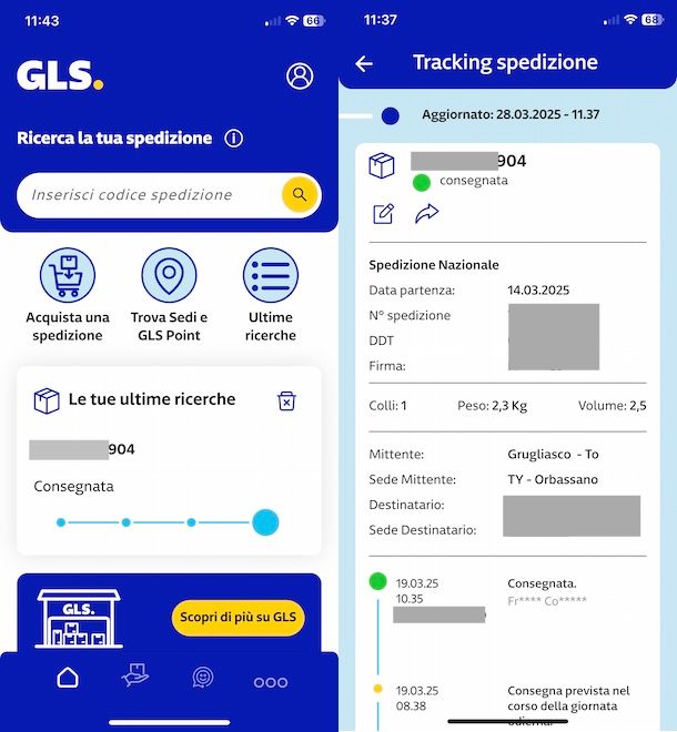App GLS