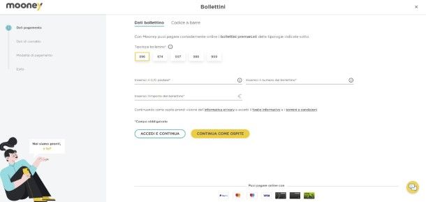Pagamento Mooney