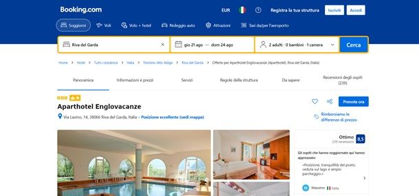 booking