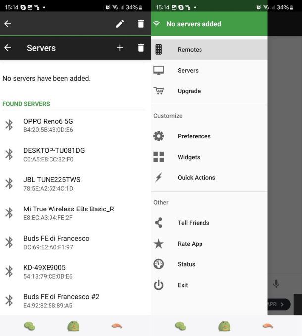 unified remote android