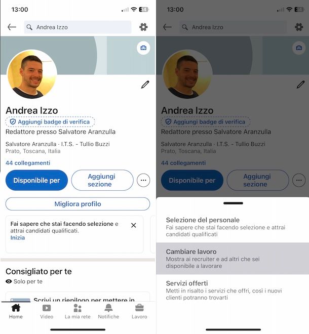 App LinkedIn
