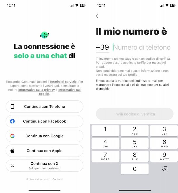 Come registrarsi su Azar
