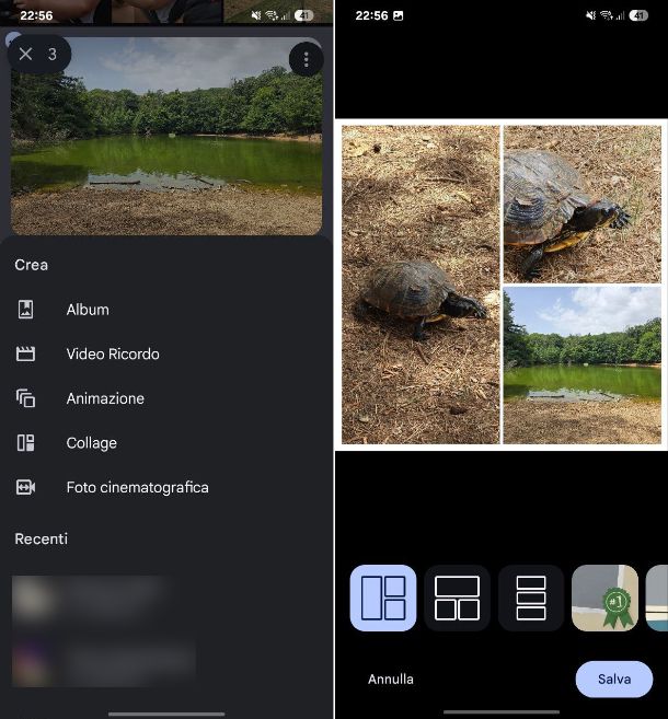 Altre app per fare collage su Android