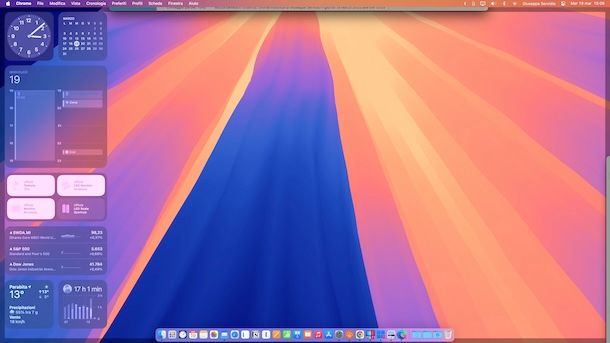 mostrare desktop macoS