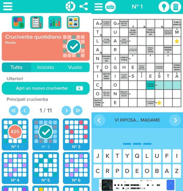 Tutti cruciverba autodefiniti app