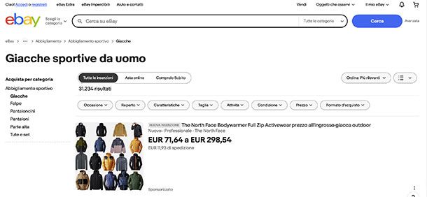 Altri siti vestiti uomo economici