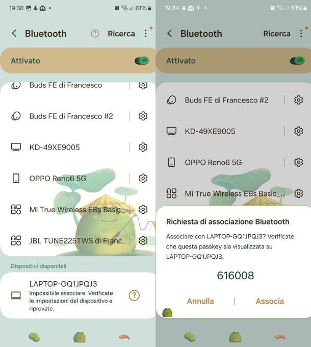 android Bluetooth pc