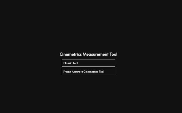 interfaccia cinemetrics