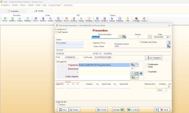 interfaccia software Fagis Free
