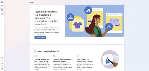 Aggiungi prodotti catalogo