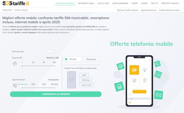 Offerte chiavette Internet