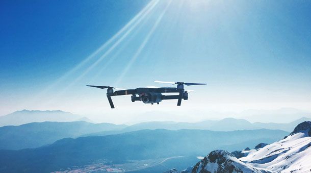 Drone con GPS
