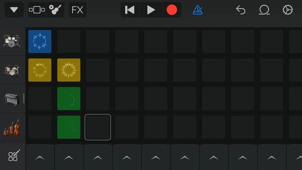 GarageBand creare beat