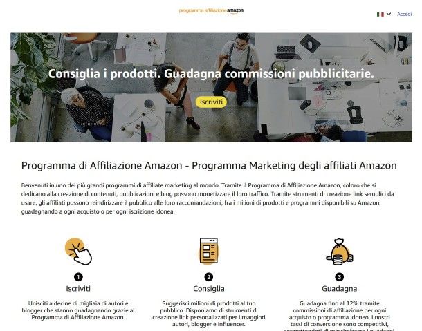 Affiliazione Amazon