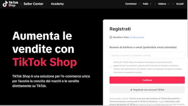 Come funziona TikTok Shop