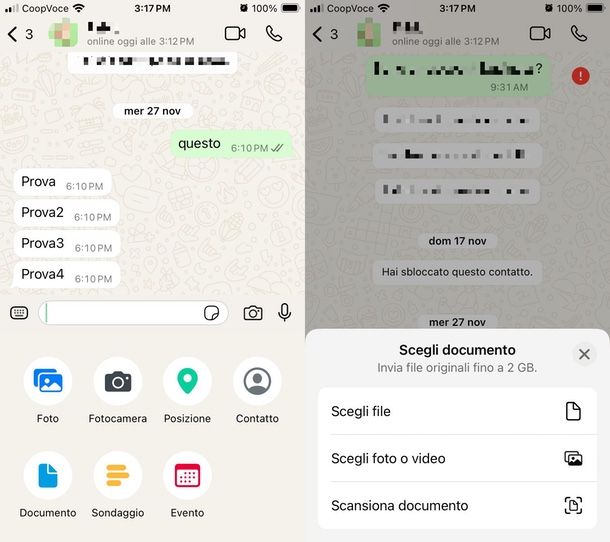 Come scannerizzare con WhatsApp iPhone