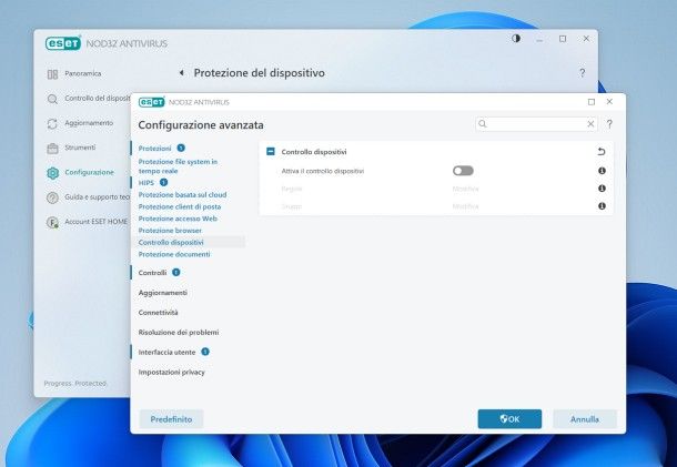 Controllare la presenza di sistemi di blocco