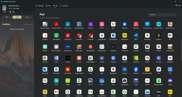 App Android su PC