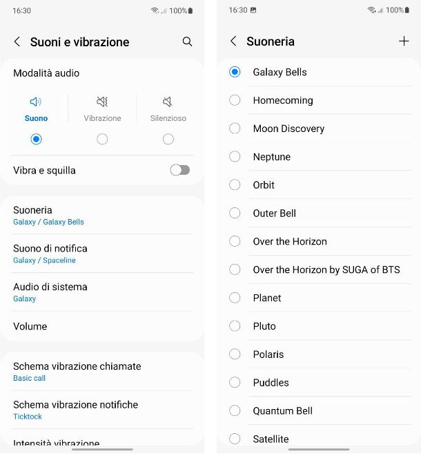 Come personalizzare suoneria Android