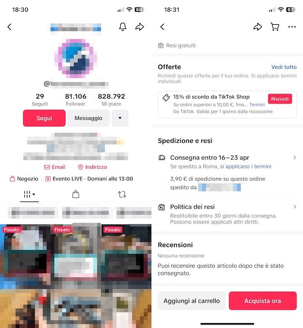 Come funziona TikTok Shop