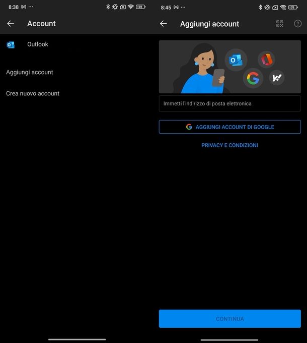 Outlook Android