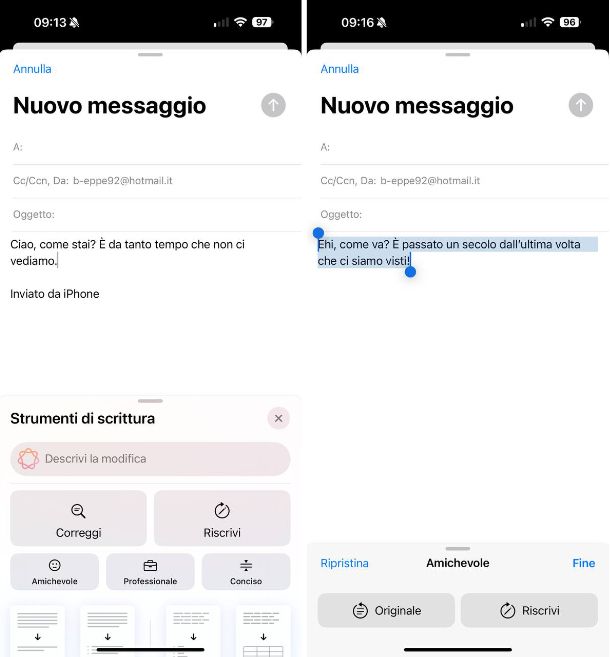 Strumenti di scrittura