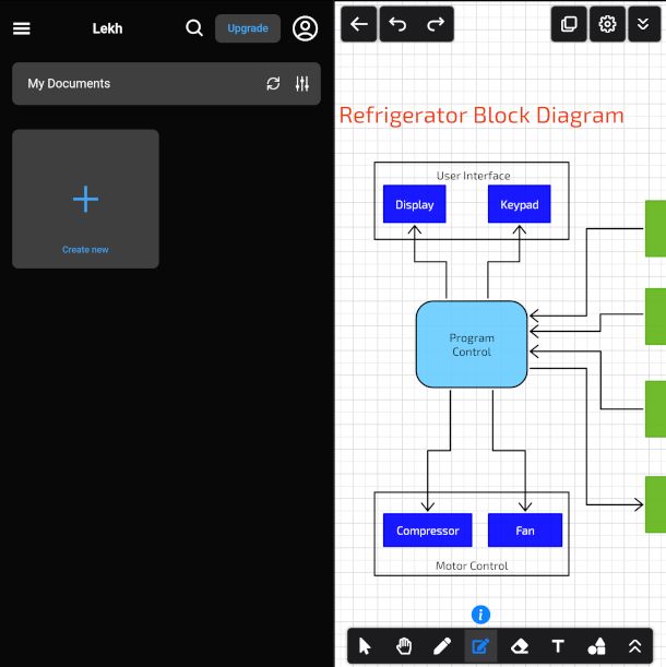 schermate app lekh