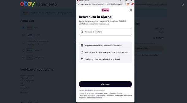 klarna ebay