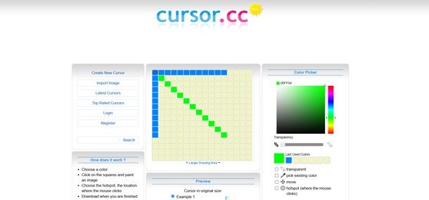 cursor