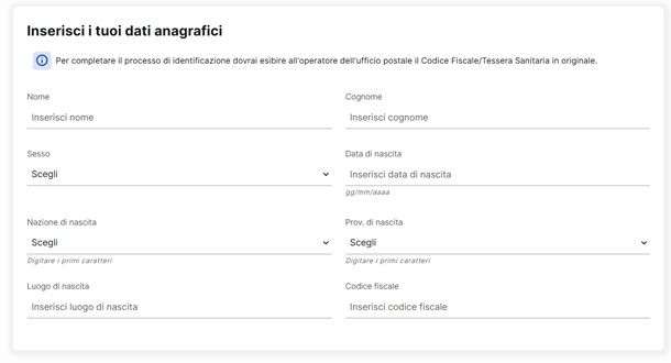 Il procedimento di identificazione dei minori per ottenere lo SPID Poste