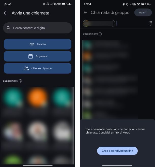 Come fare videochiamata di gruppo su Google Meet