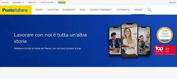 Poste Italiane Lavora con Noi