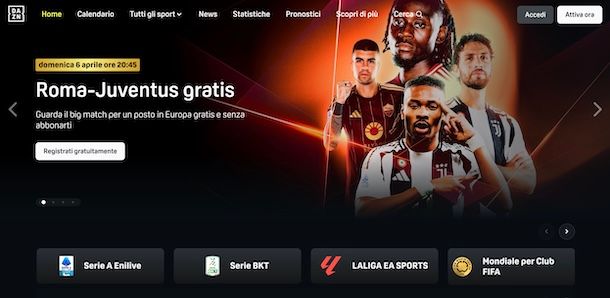DAZN gratis