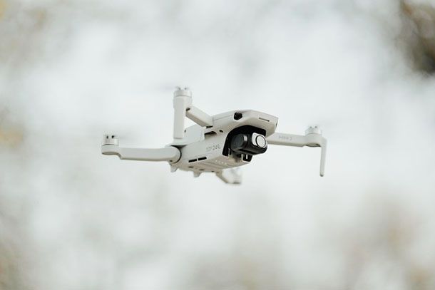Drone in volo