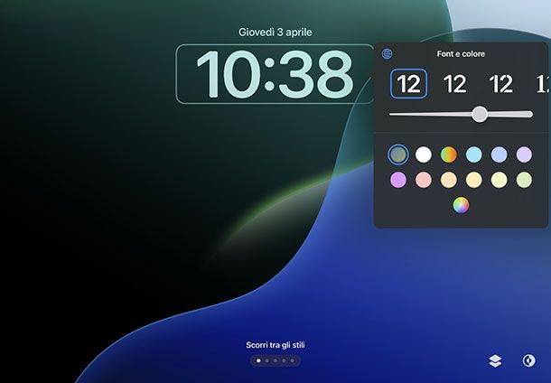 Come personalizzare schermata di blocco iPad-3
