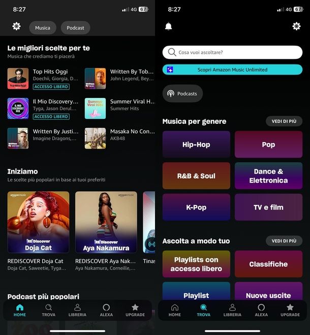 Amazon Music app