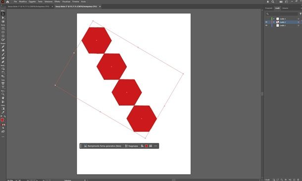 Illustrator colorare pattern